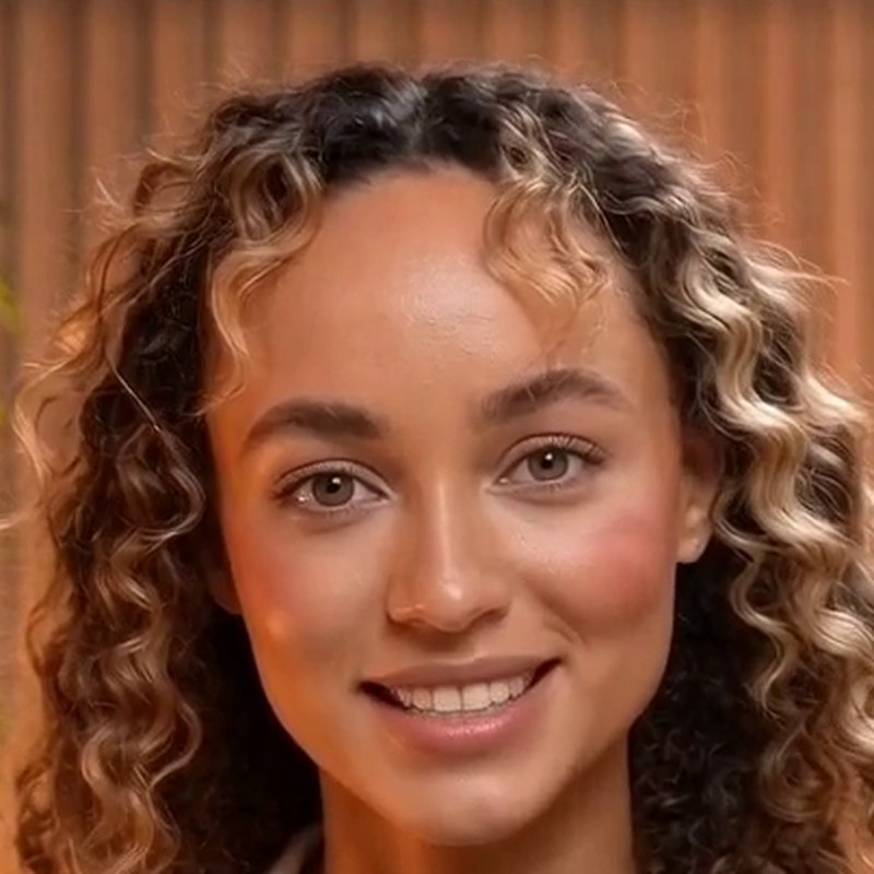 Imara, an AI-generated presenter